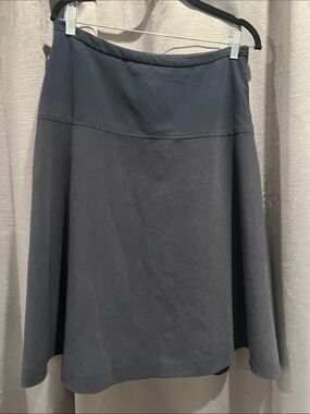 Paniz Black A-Line Skirt